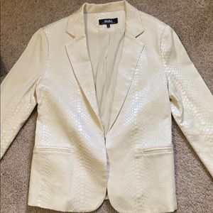 Lulus croc print blazer